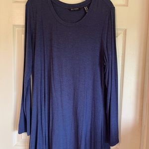 H by Halston navy tunic